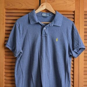 Polo by Ralph Lauren Men's Blue Polo Shirt
